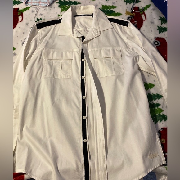 This is a men’s Sean John, long sleeve dress shirt, size medium like new. - Picture 1 of 1